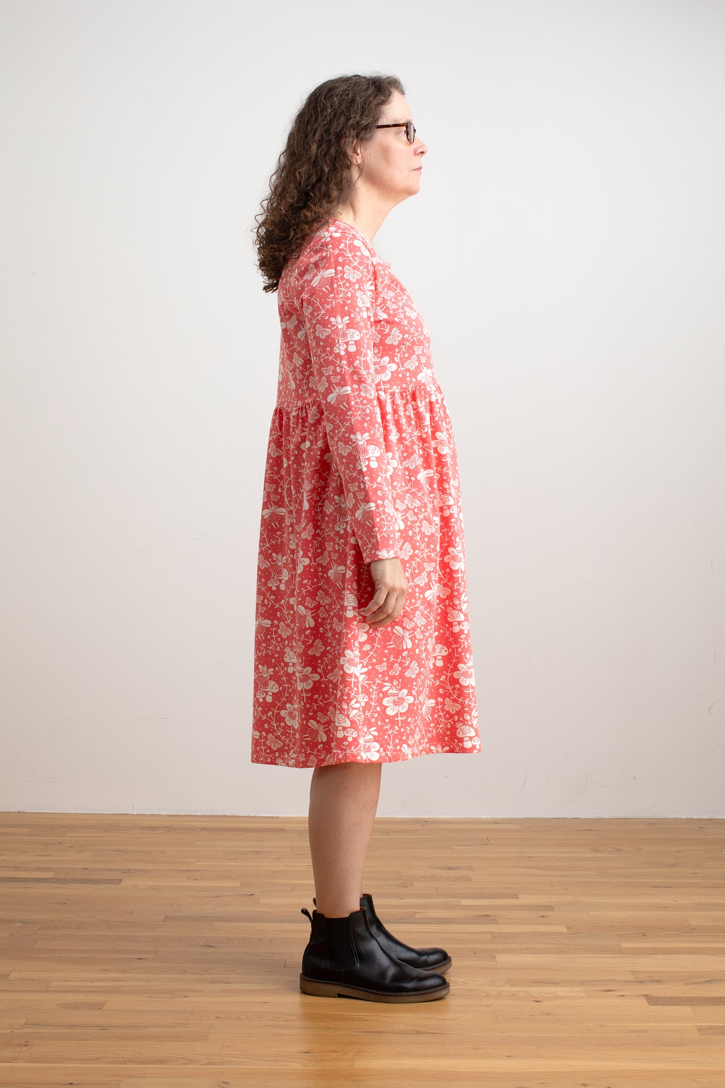 Copenhagen Dress - Fairies Coral
