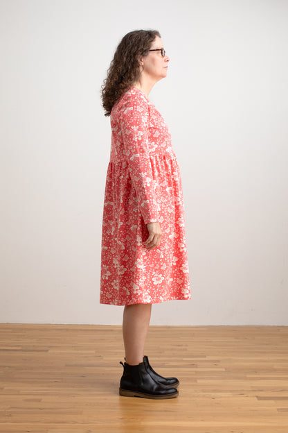 Copenhagen Dress - Fairies Coral