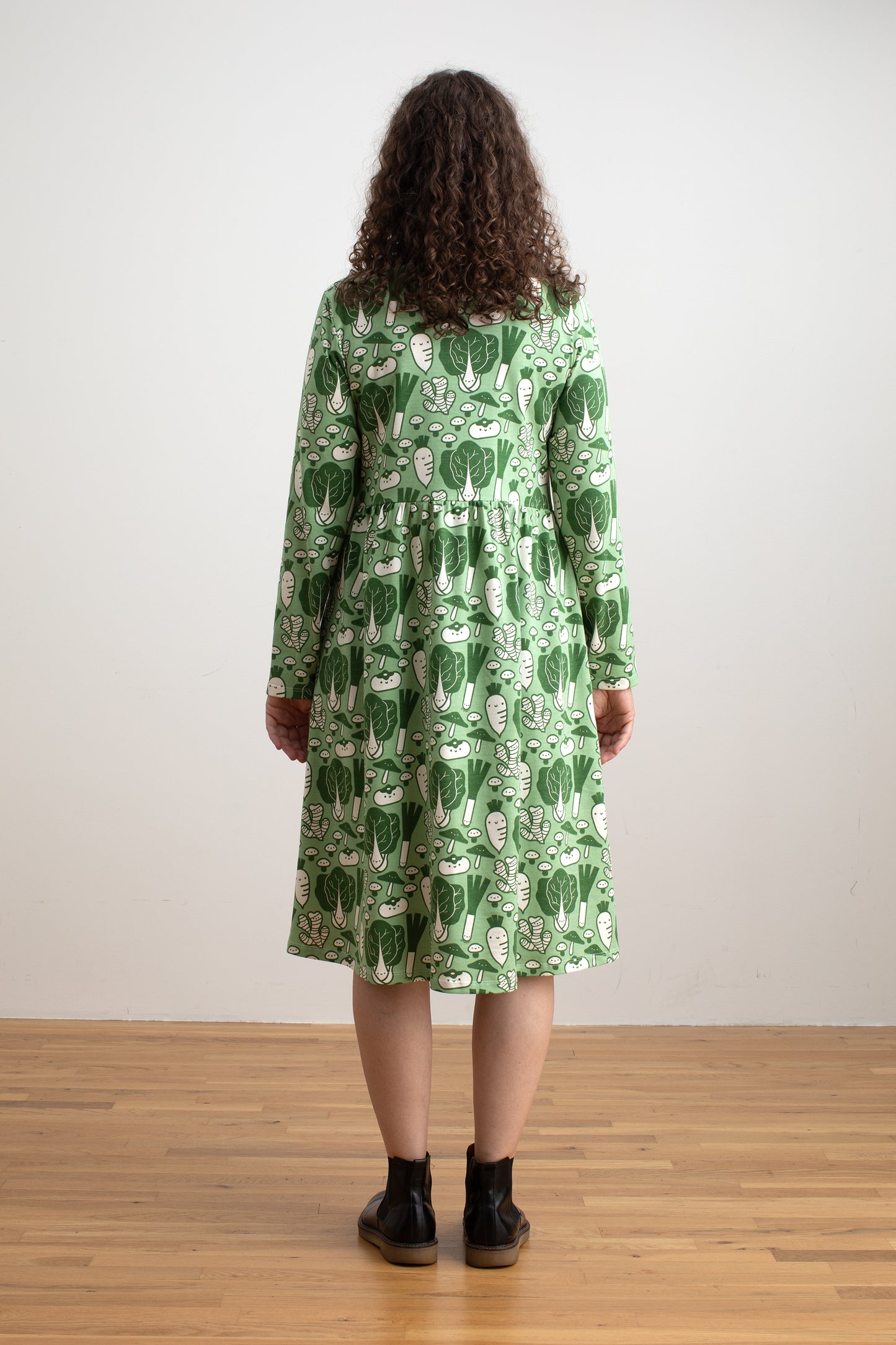 Copenhagen Dress - Veggies Green