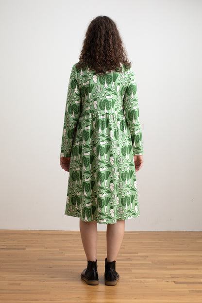 Copenhagen Dress - Veggies Green