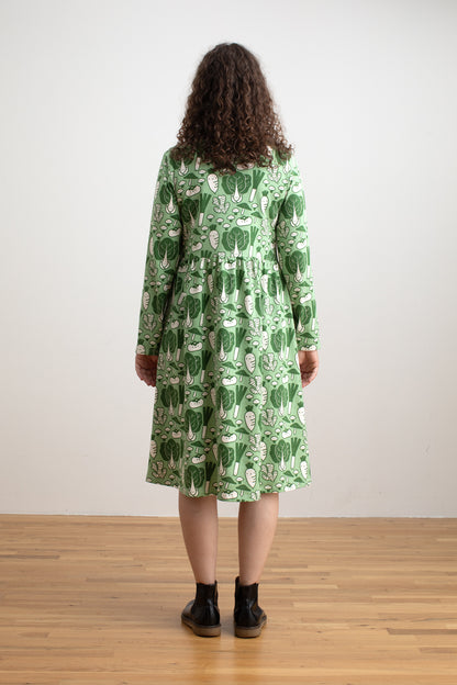 Copenhagen Dress - Veggies Green