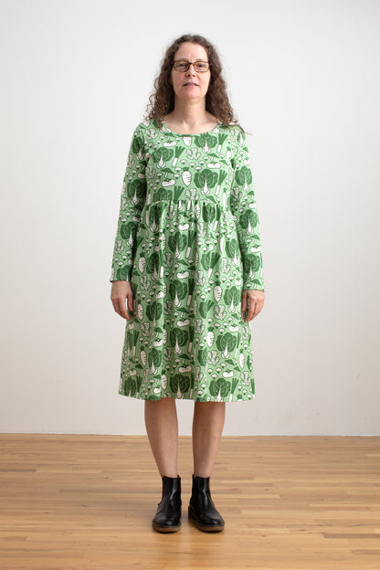 Copenhagen Dress - Veggies Green