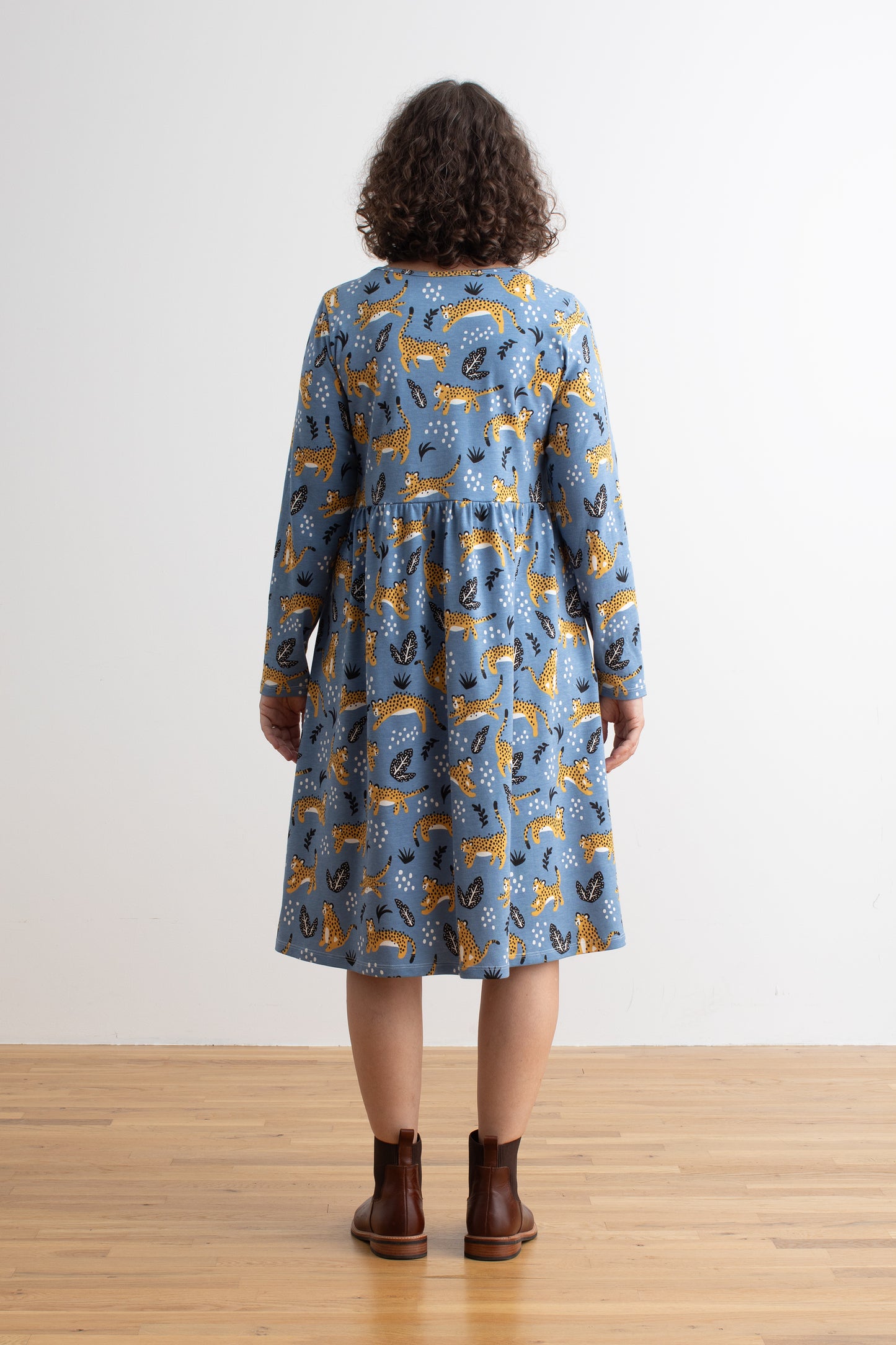 Copenhagen Dress - Wildcats Lake Blue