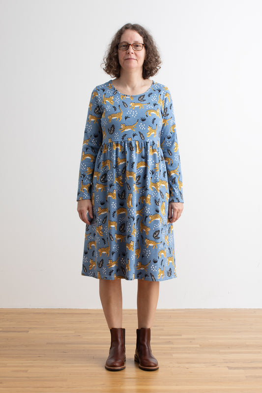 Copenhagen Dress - Wildcats Lake Blue
