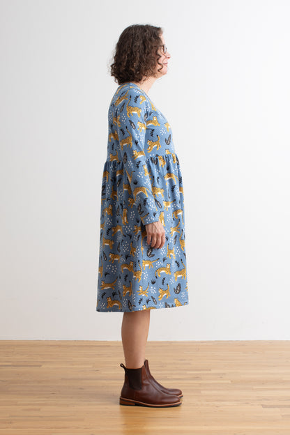 Copenhagen Dress - Wildcats Lake Blue