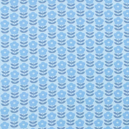 Chicago Dress - Danish Flowers Blue