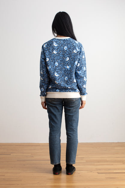 Adult Sweatshirt - Chickadees Navy & Blue