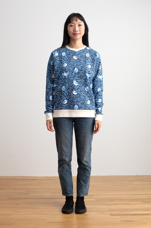 Adult Sweatshirt - Chickadees Navy & Blue