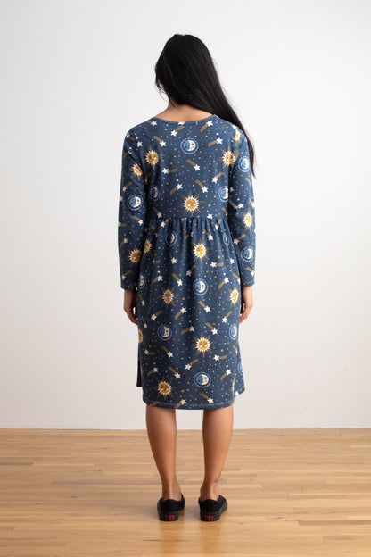 Copenhagen Dress - Celestial Navy