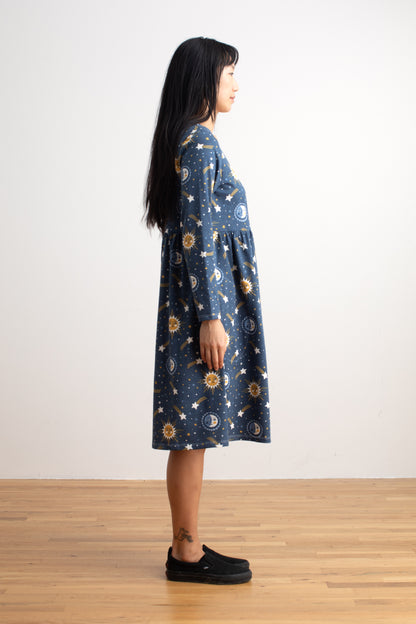 Copenhagen Dress - Celestial Navy
