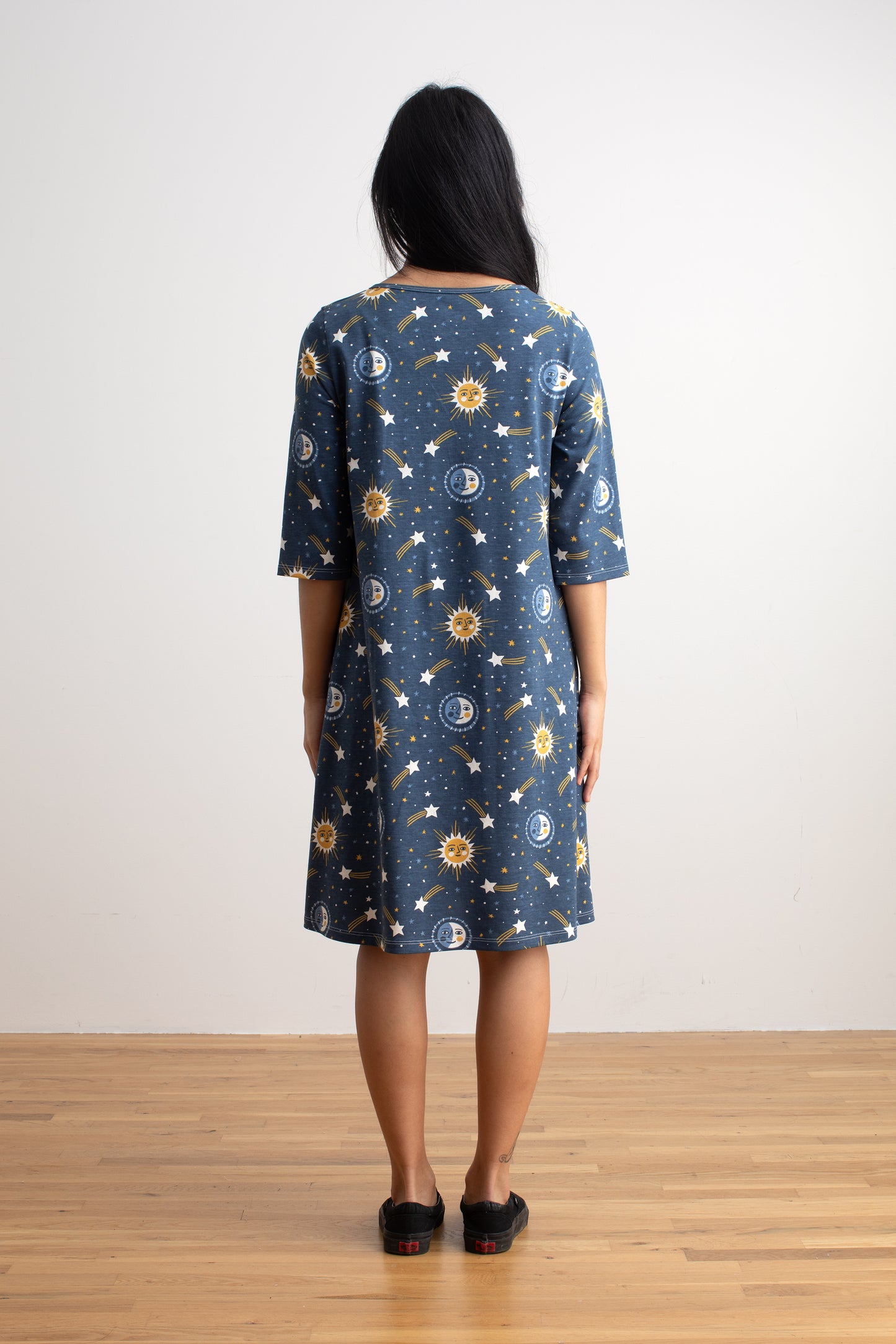 Helsinki Dress - Celestial Navy