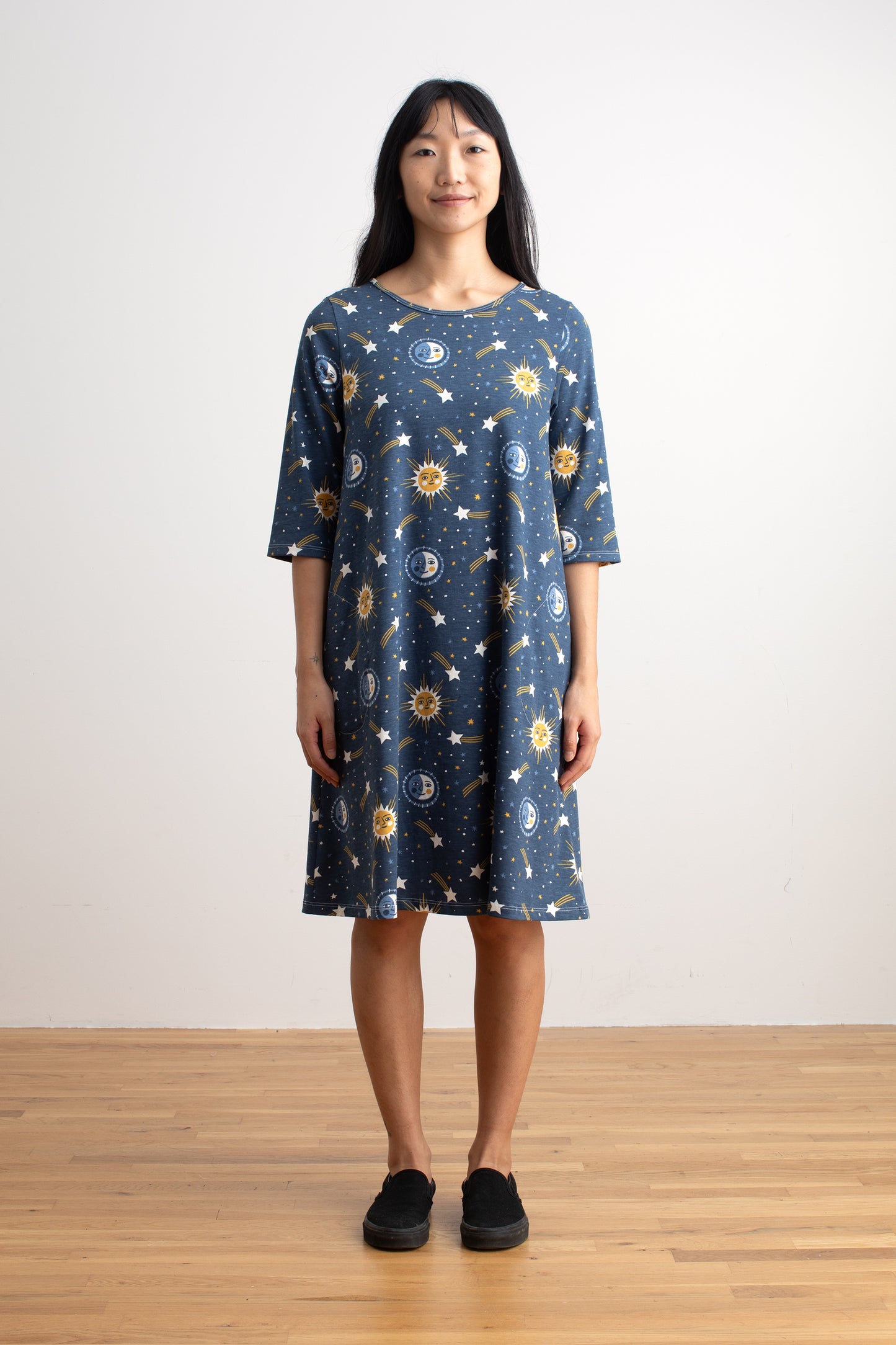 Helsinki Dress - Celestial Navy