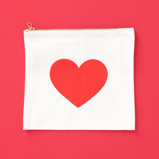 Canvas Pouch - Heart