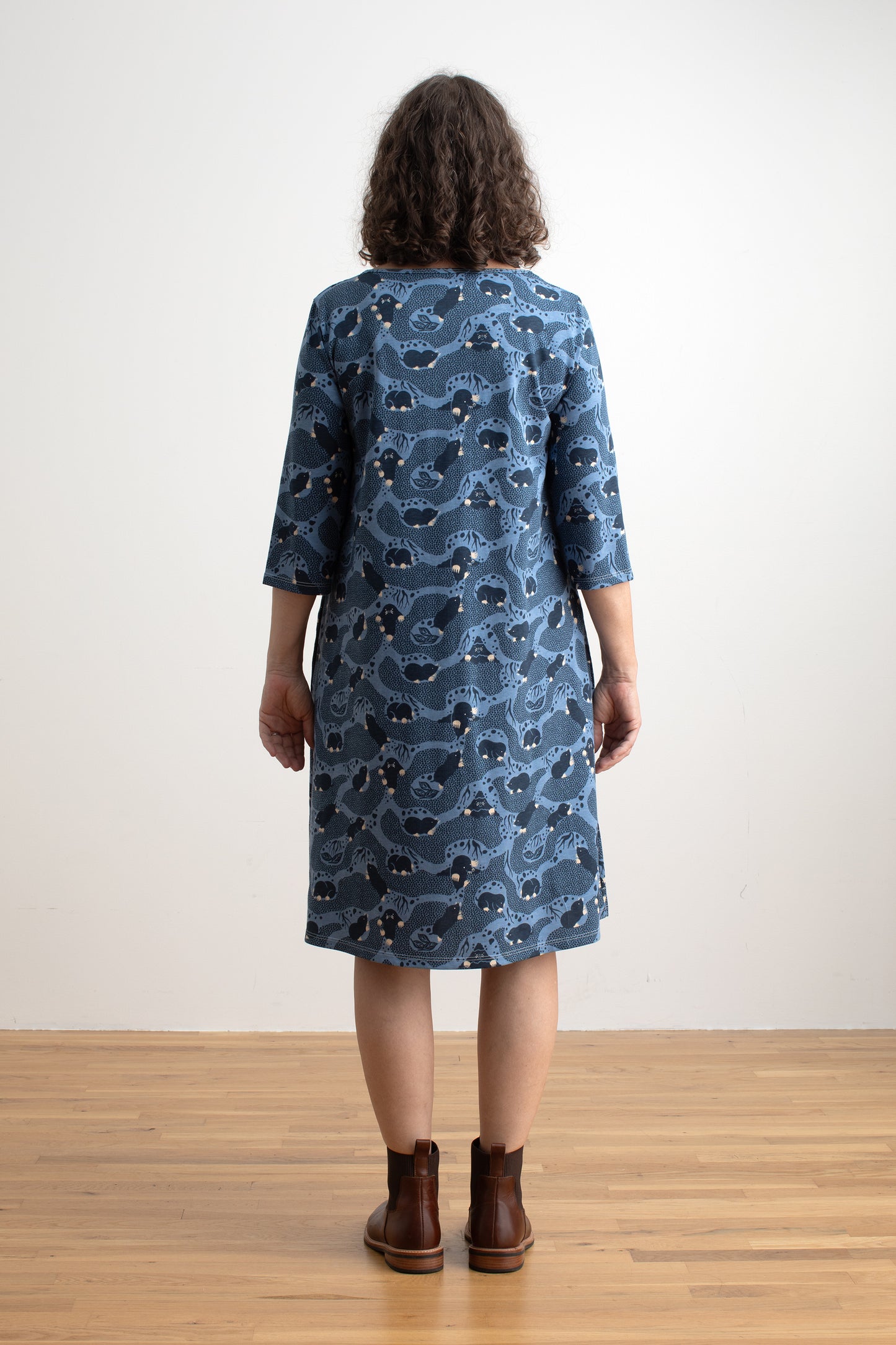 Helsinki Dress - Moles Blue