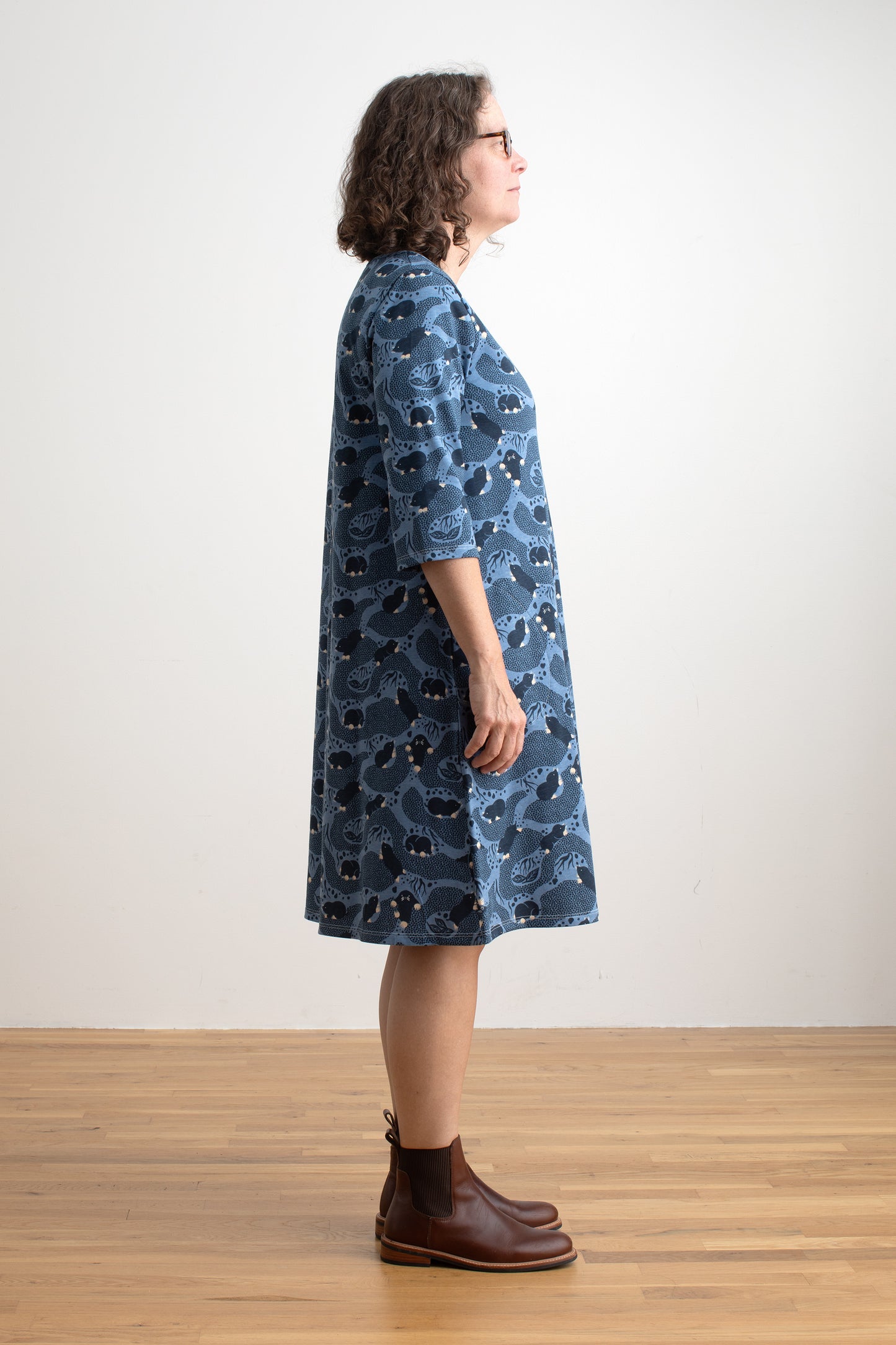 Helsinki Dress - Moles Blue