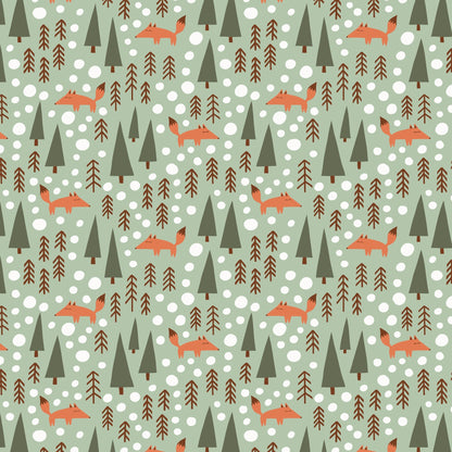 Short-Sleeve Lap Tee - Foxes Green - Pretty Much Perfect