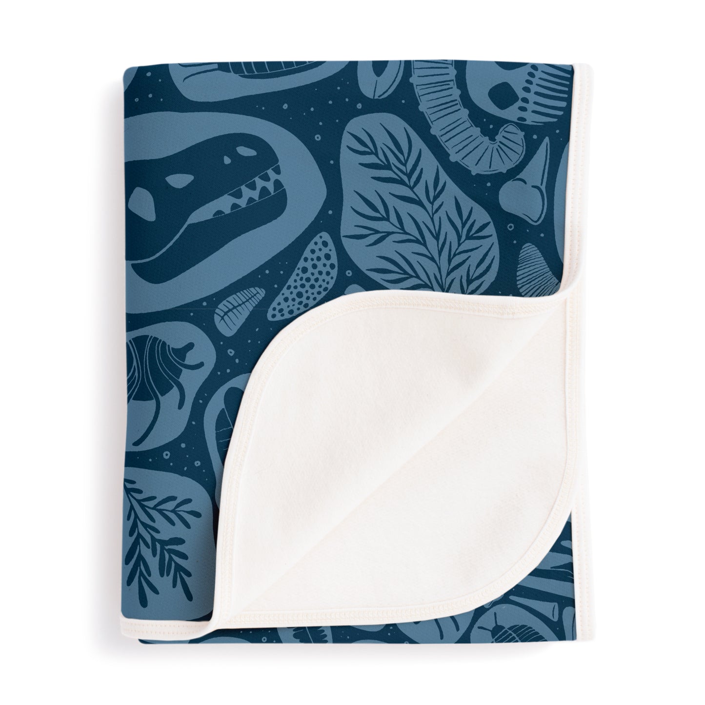 French Terry Blanket Fossils Night Sky Winter Water Factory