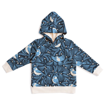 Hoodie - Chickadees Navy & Blue