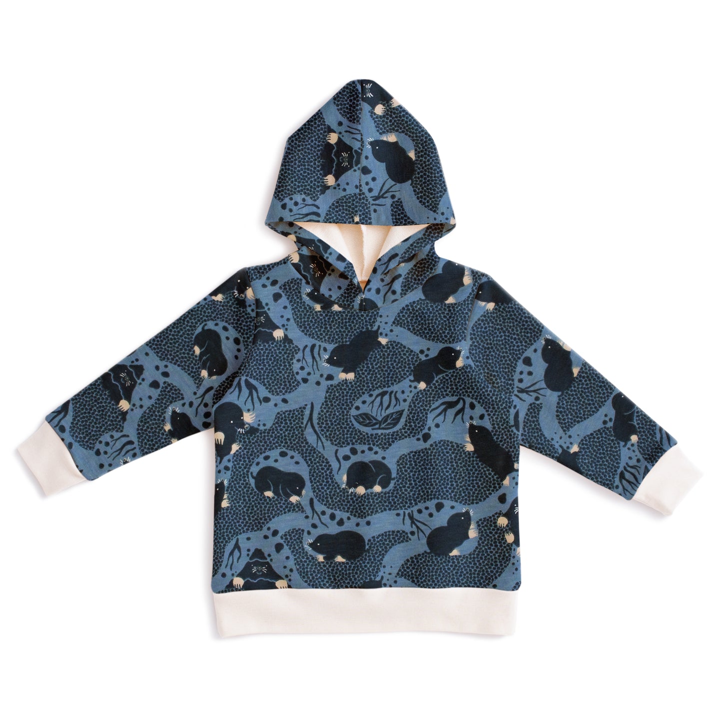Hoodie - Moles Blue