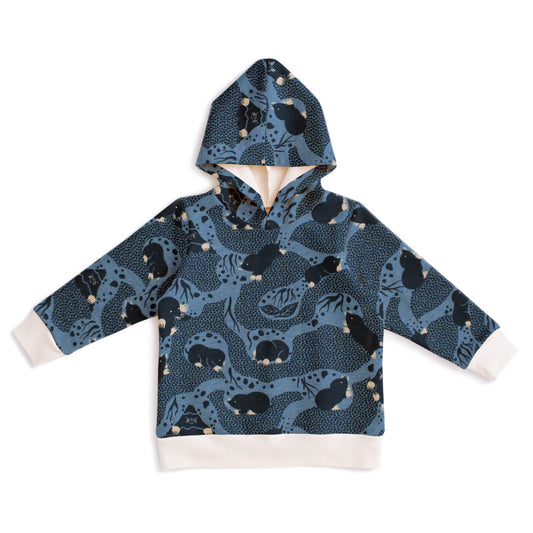 Hoodie - Moles Blue