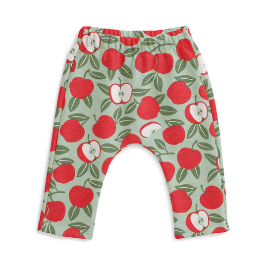 Harem Pants - Apples Red & Green