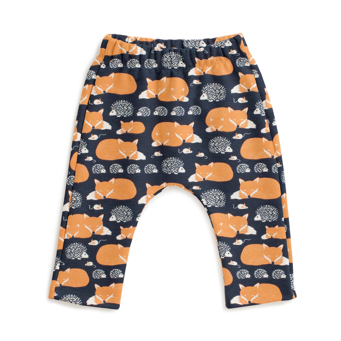 Harem Pants - Foxes & Hedgehogs Night Sky