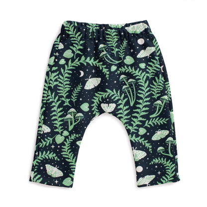 Harem Pants - Luna Moths Night Sky