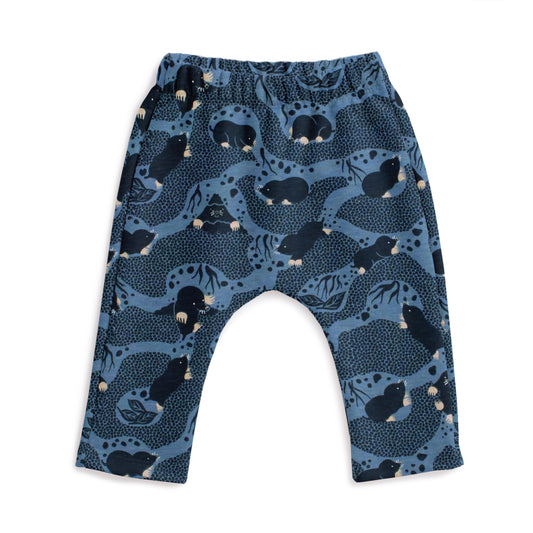 Harem Pants - Moles Blue