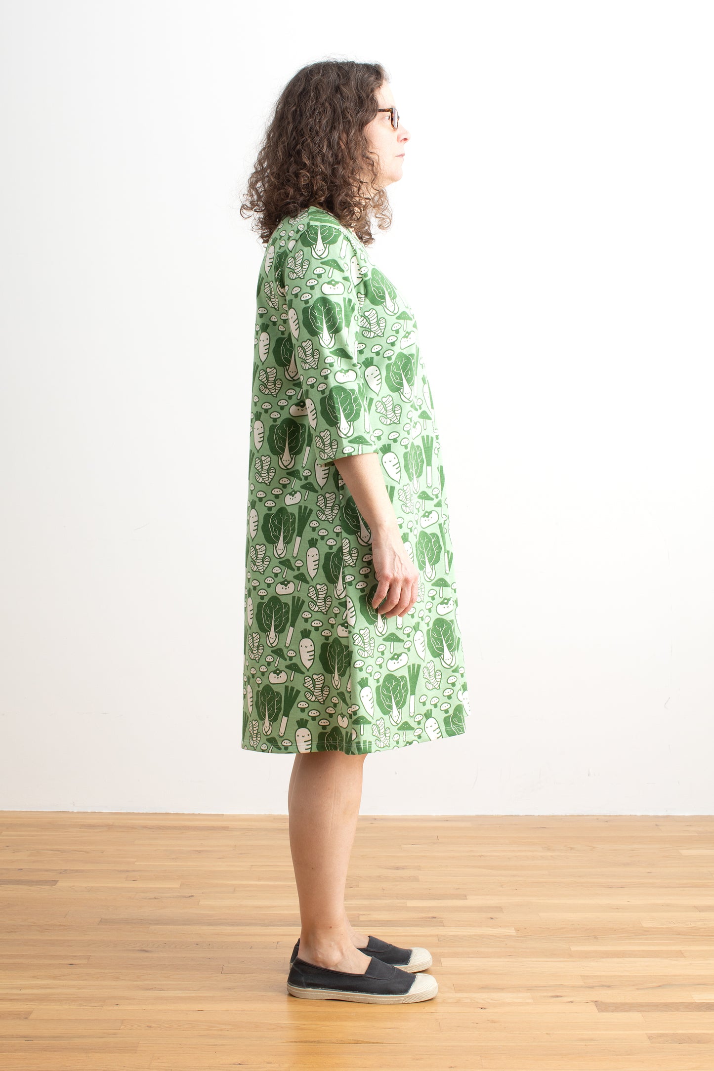 Helsinki Dress - Veggies Green