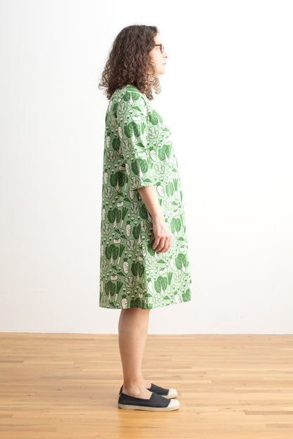 Helsinki Dress - Veggies Green