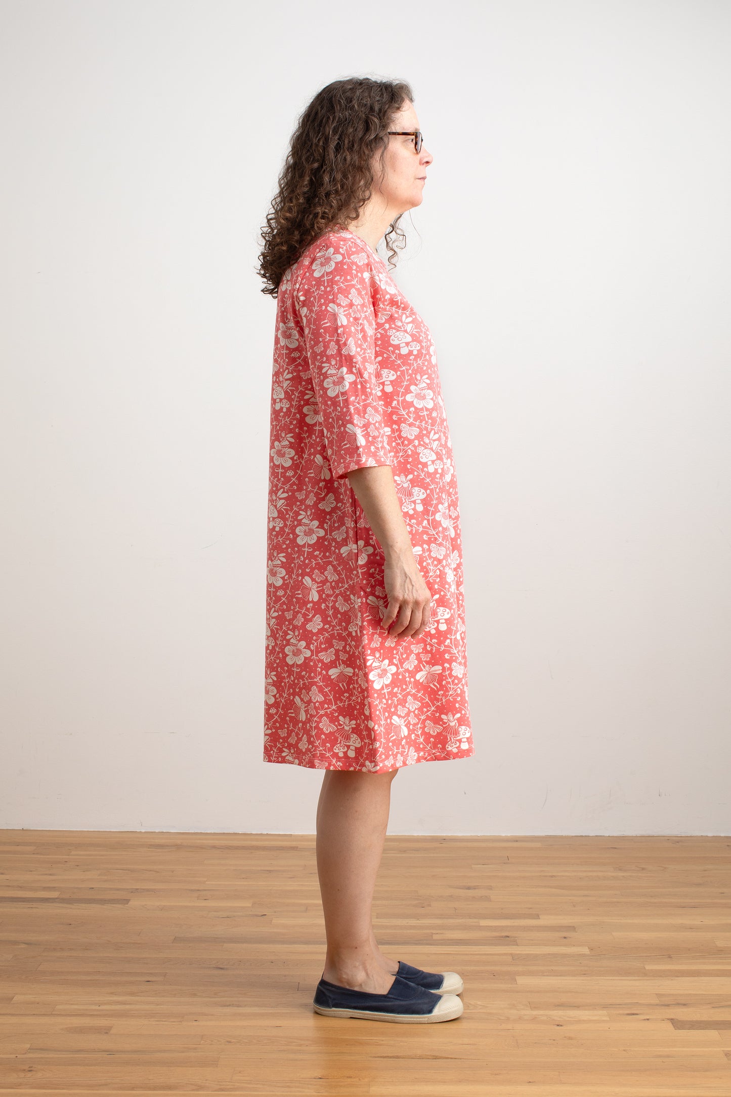 Helsinki Dress - Fairies Coral