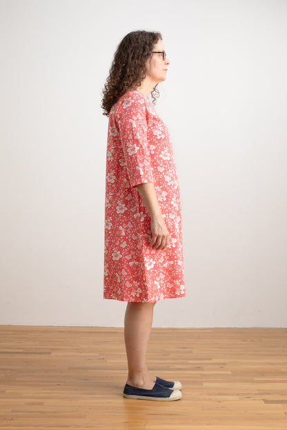 Helsinki Dress - Fairies Coral