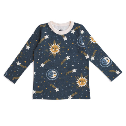 Long-Sleeve Tee - Celestial Navy