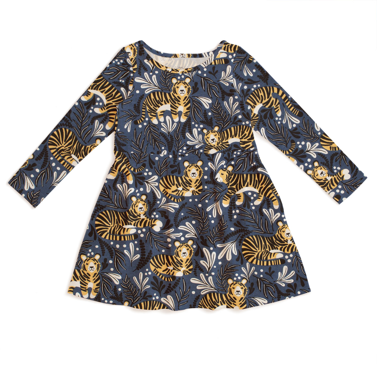 Madison Dress - Dreaming Tigers Navy