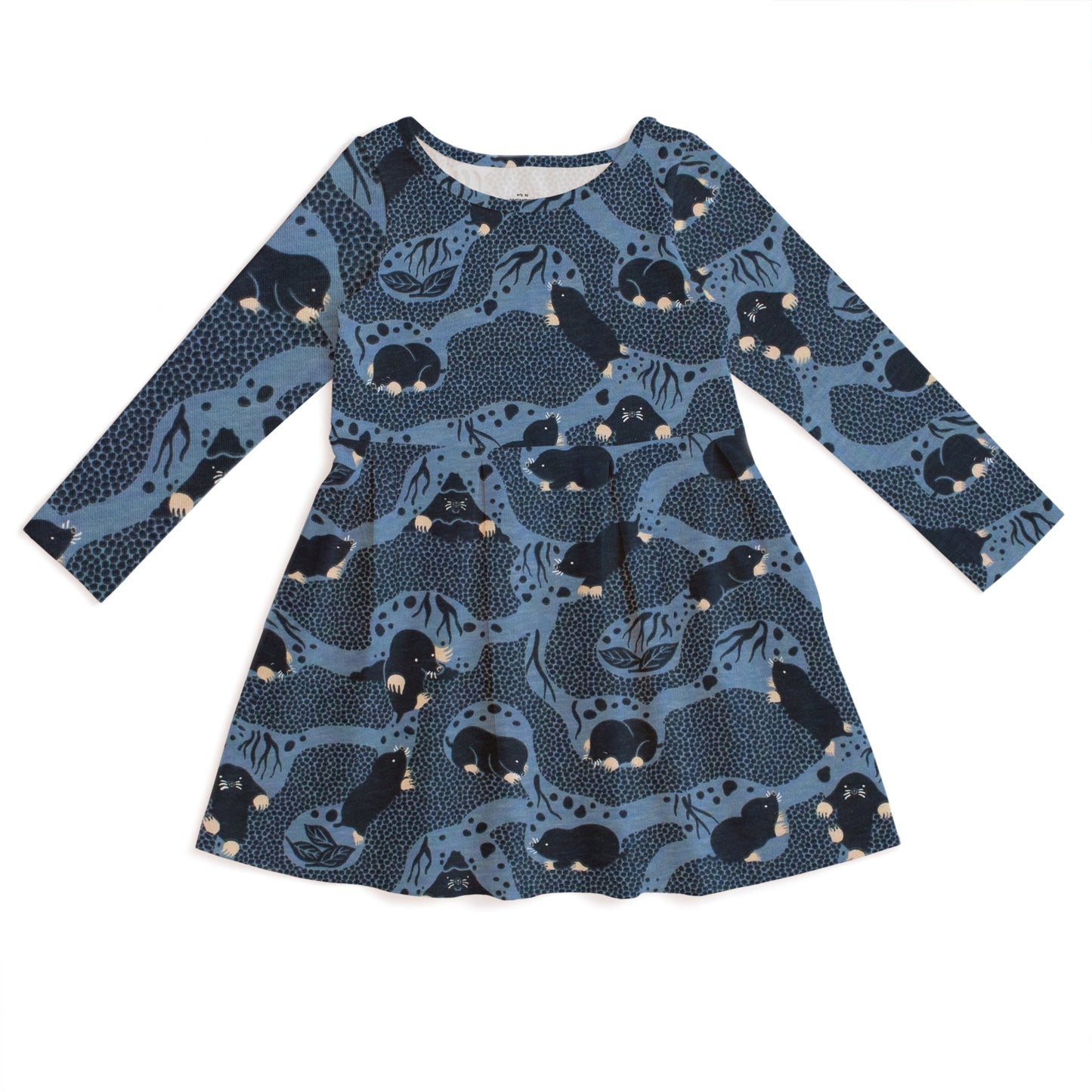 Madison Dress - Moles Blue