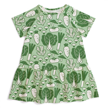 Milwaukee Dress - Veggies Green