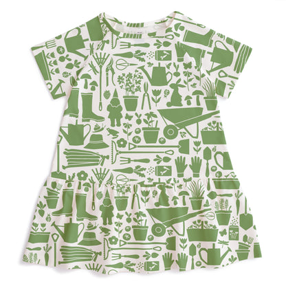 Milwaukee Dress - Garden Tools Green