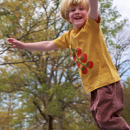 Short-Sleeve GRAPHIC Tee - Tomato Vine Ochre