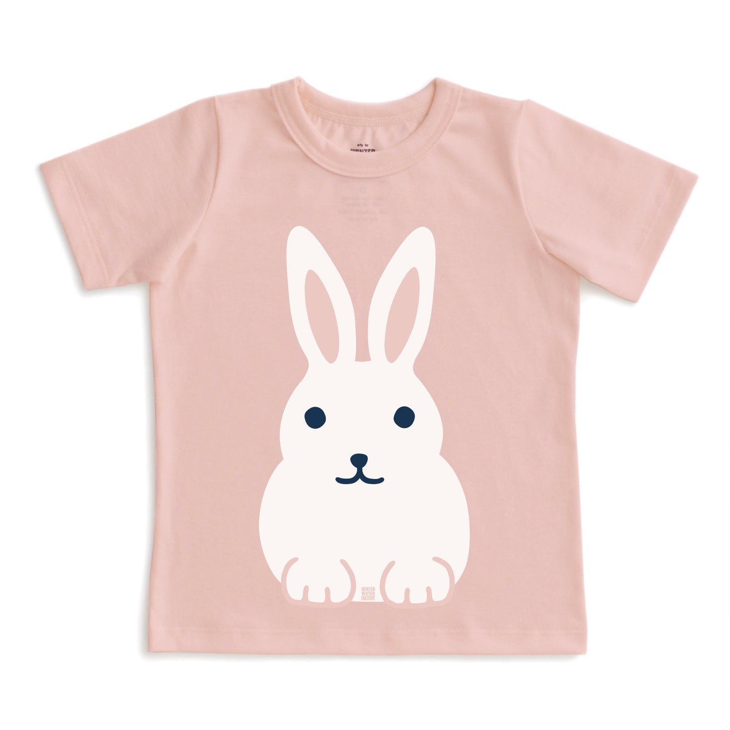 Short-Sleeve GRAPHIC Tee - Bunny Pink