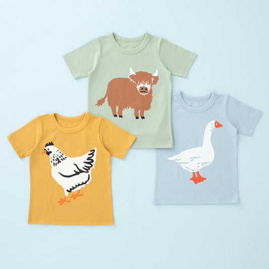 Spring 2026 Farm Friends Graphic Tee Bundle