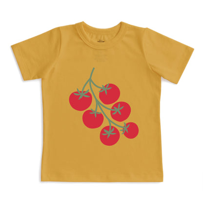 Short-Sleeve GRAPHIC Tee - Tomato Vine Ochre