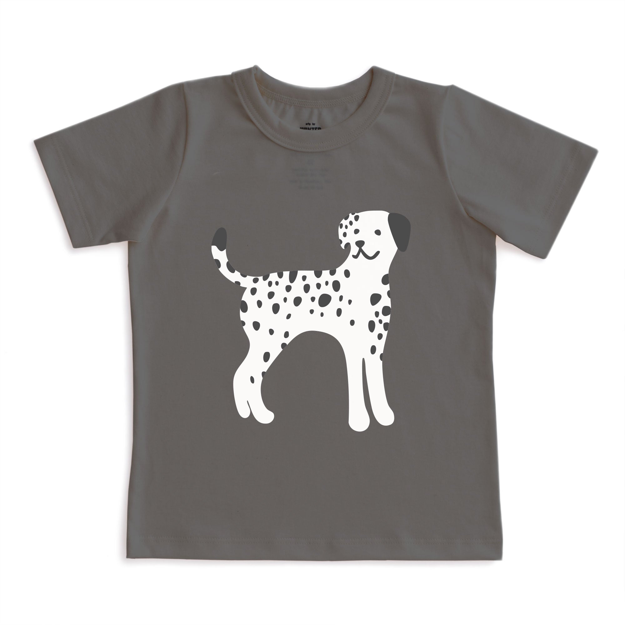 Short-Sleeve GRAPHIC Tee - Dalmatian Charcoal – Winter Water Factory