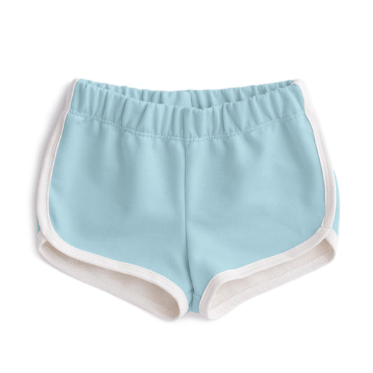 French Terry Shorts - Solid Angel Blue