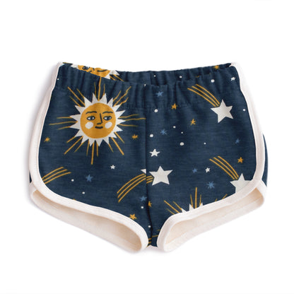 French Terry Shorts - Celestial Navy