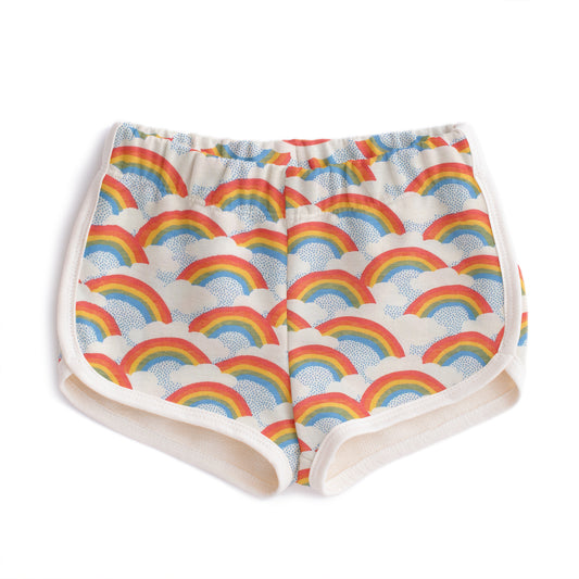 French Terry Shorts - Rainbows