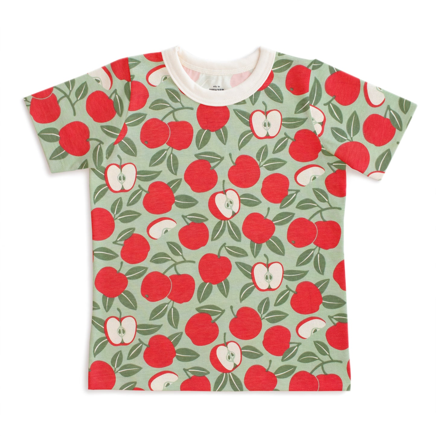 Short-Sleeve Tee - Apples Red & Green