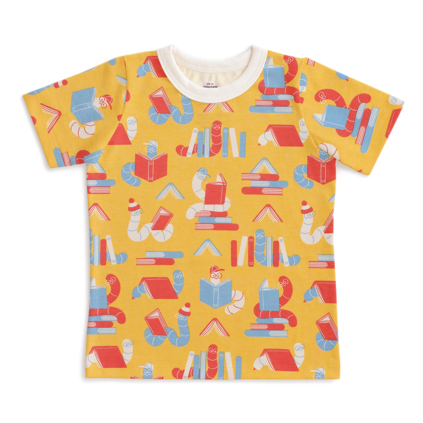 Short-Sleeve Tee - Bookworms Yellow