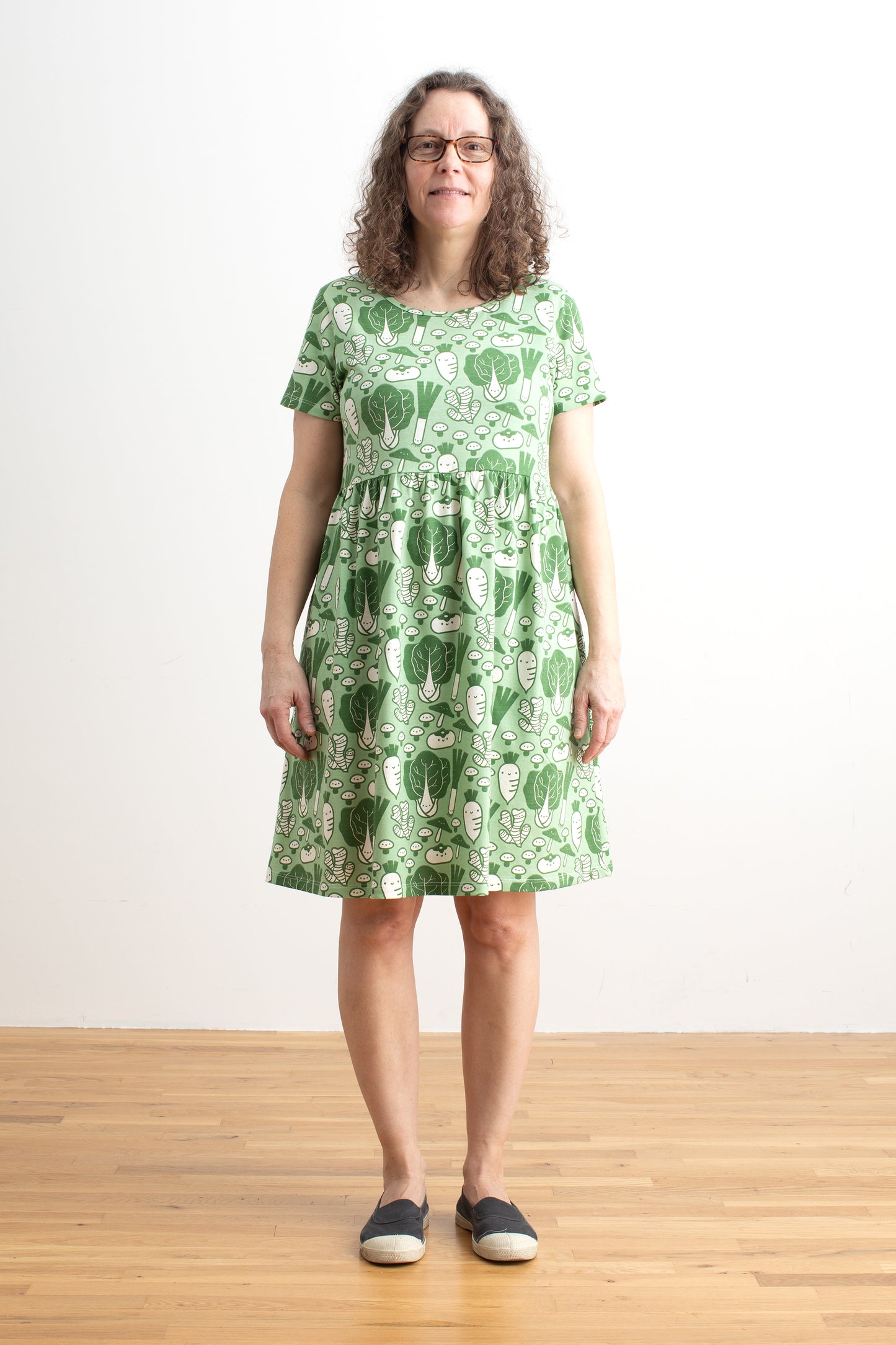 Stockholm Dress - Veggies Green