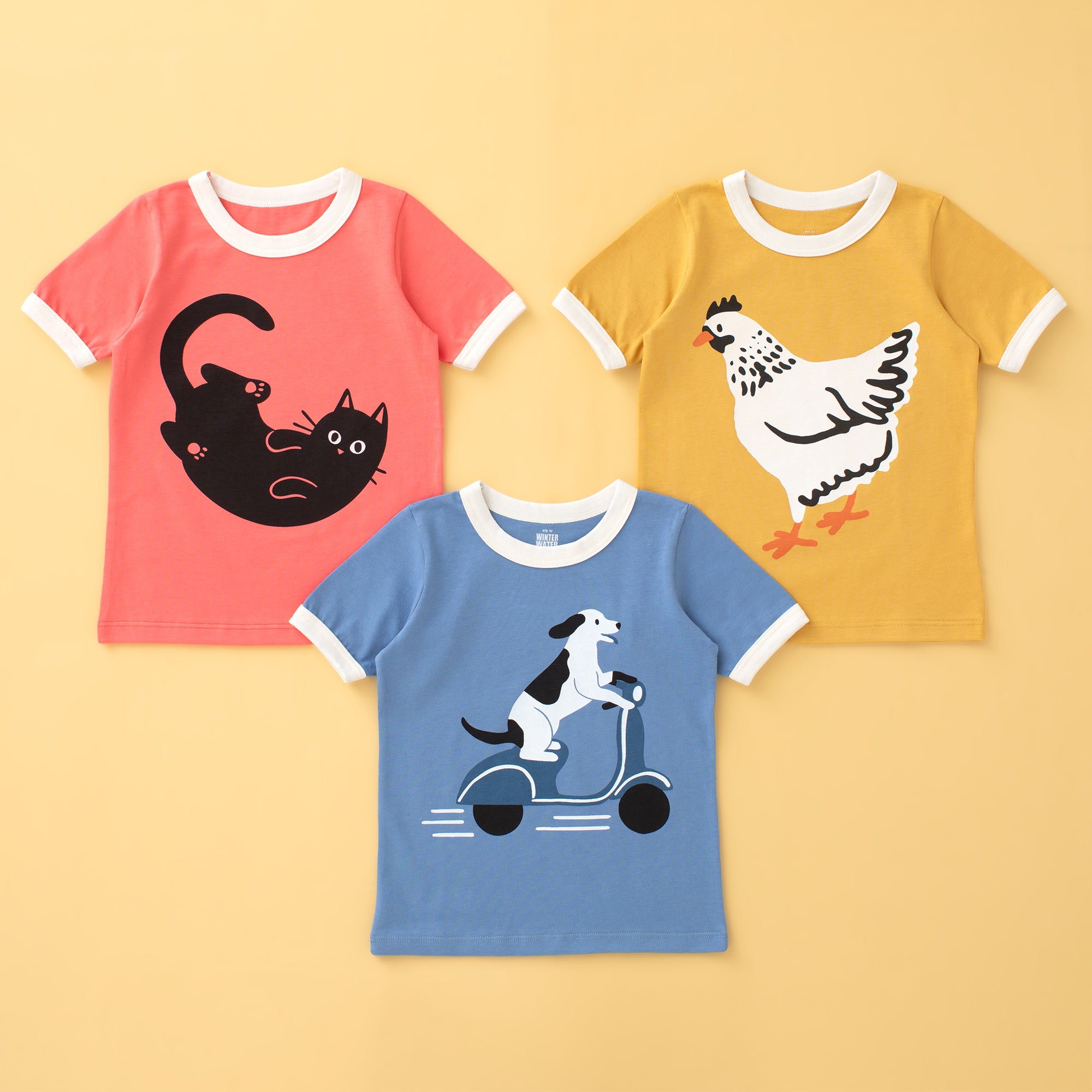 KIDS RINGER TEES – Winter Water Factory