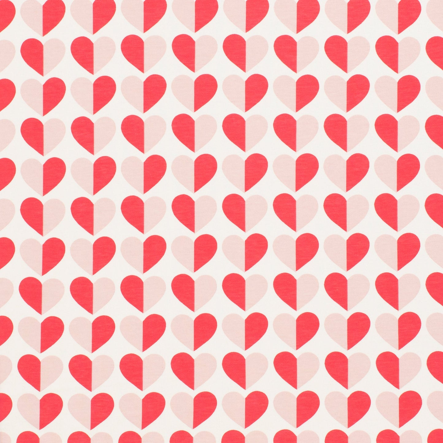 Short-Sleeve Lap Tee - Hearts Red & Pink - Pretty Much Perfect